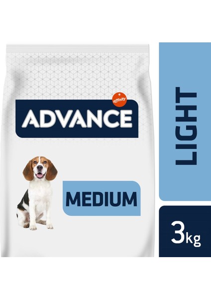 Dog Medium Light 3 Kg Köpek Maması