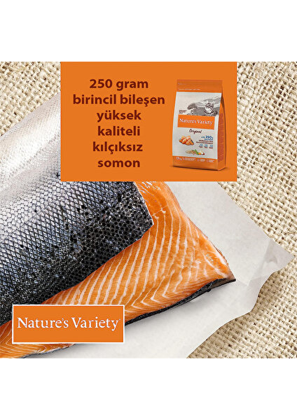 Nature's Variety Somonlu Kısırlaştırılmış Kedi Maması 1,25 kg