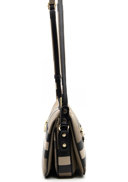 Silver Polo Kadın Çapraz Çanta Kahve - Siyah NV818 fırsatları