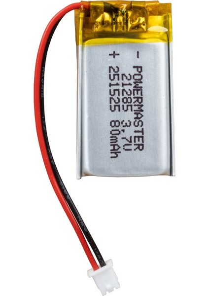 251525 3.7 Volt 80 Mah Lityum Polimer Pil