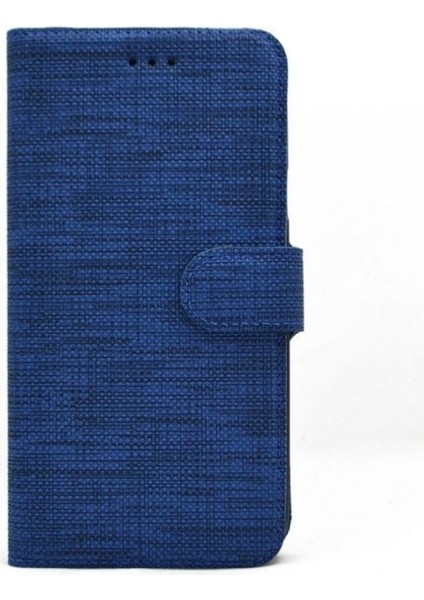 Xiaomi Redmi Note 7 Kılıf Holster Canvas Kartlıklı Fabric Cüzdan