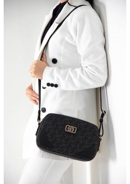 Kadın Çapraz Çanta Siyah - Siyah NV1086