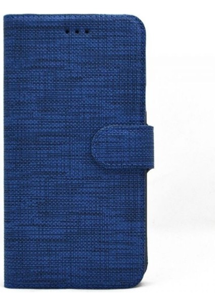 Samsung Galaxy A70 Kılıf Holster Canvas Kartlıklı Fabric Cüzdan