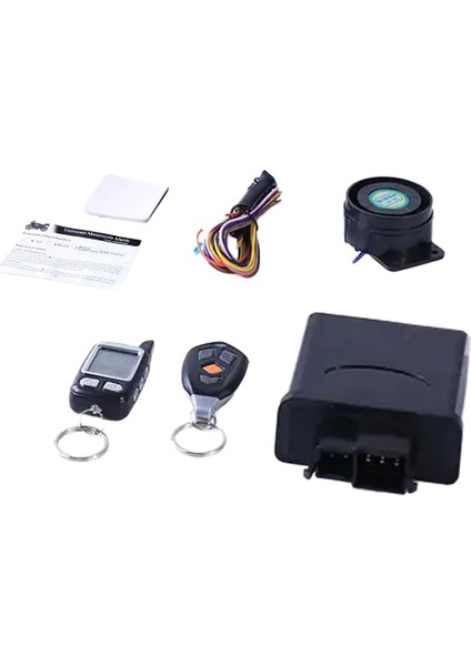 PM-22737 Spy 120 Desibel Sesli ve Titreşimli Motosiklet Alarm Sistemi
