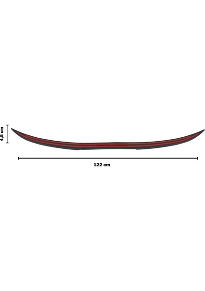 Mercedes Benz C200 Arka Bagaj Spoiler 122 cm modelleri