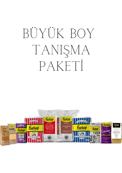 Büyük Boy Tanışma Paketi