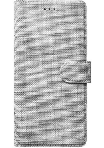 iPhone x Kılıf Holster Canvas Kartlıklı Fabric Cüzdan