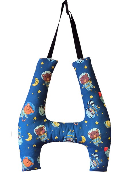 Simone Jr.yetişkinler ve Çocuklar Için Baş Destekli, H-Şekilli Seyahat Yastığı Seti - 2’li. modelleri