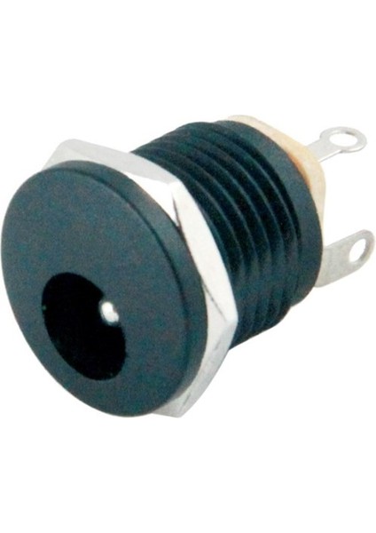 Dc Jak 2.5mm Somunlu 12MM IC-258 Şarj Giriş Soketi Adaptör Soketi