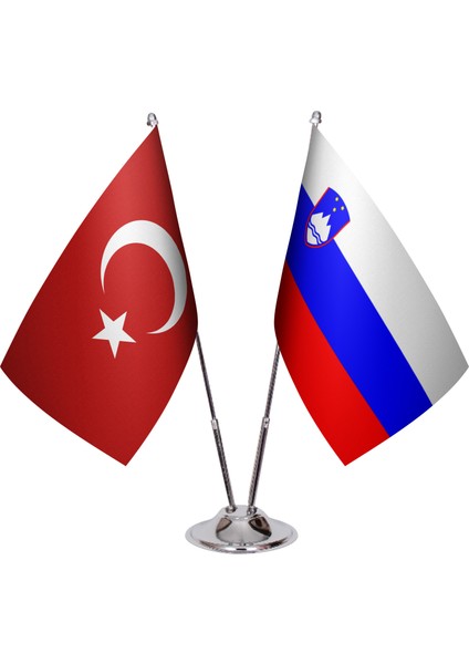 Slovenya Ikili Masa Bayrağı