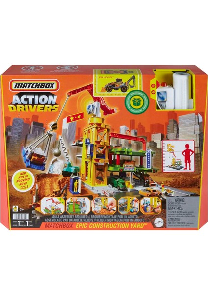 Actıon Drıvers Matchbox Epıc Constructıon Yard