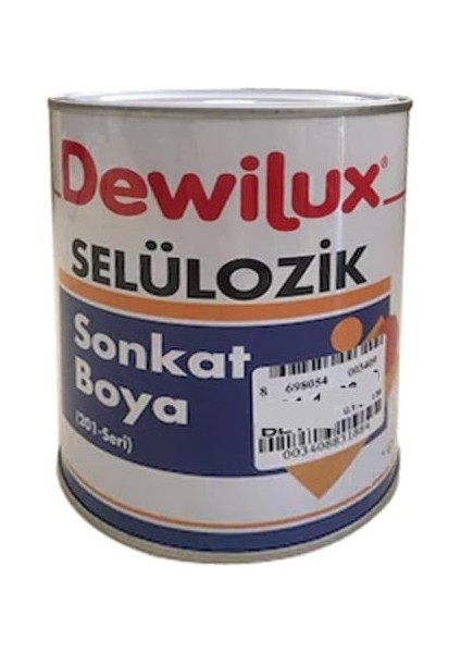 Dewilüx Selülozik Boya 2,5 Lt. Orta Kurşuni