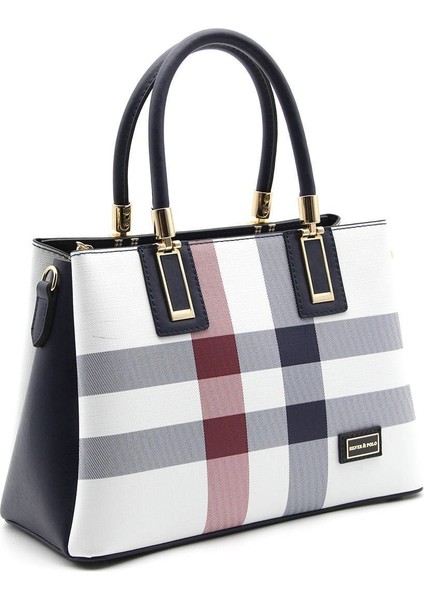 Silver Polo Kadın El Çantası Beyaz - Laci NV1000 modelleri