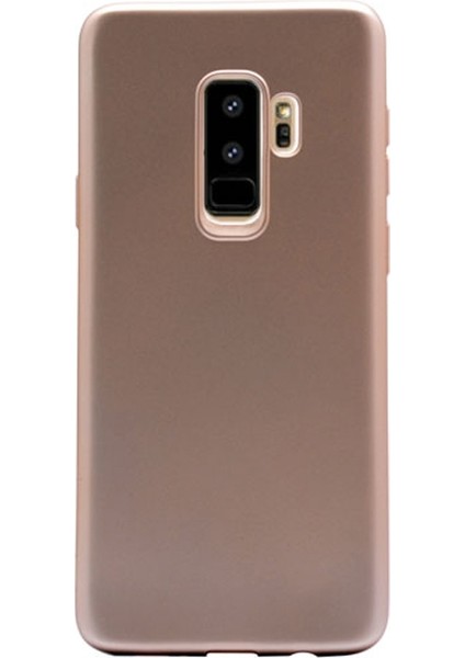 Samsung Galaxy S9 Plus Kılıf Premier Silikon Gold