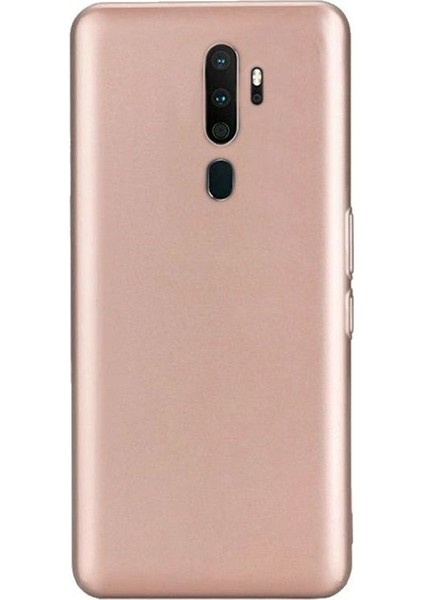 Oppo A9 2020 Kılıf Premier Silikon Esnek Arka Koruma Bronz