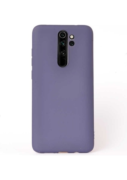 Xiaomi Redmi Note 8 Pro Kılıf Premier Silikon Esnek Arka Koruma Mavi