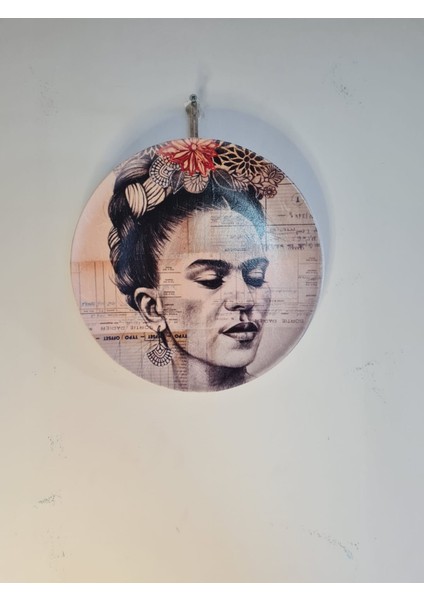 Duvar Dekorasyon Tabağı (Duvara Asılabilir Durumda)(Porselen)