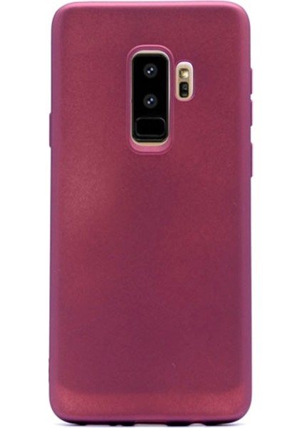 Samsung Galaxy S9 Plus Kılıf Premier Silikon Mürdüm