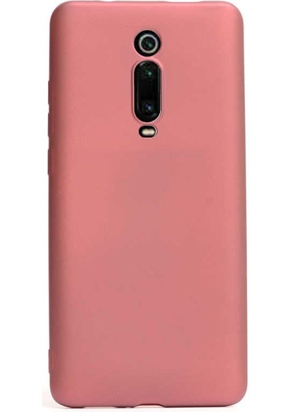 Xiaomi Mi 9t Kılıf Premier Silikon Esnek Arka Koruma Mürdüm