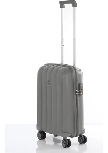 Kabin Boy Kırılmaz Polipropilen Valiz Gri V305 fiyatları