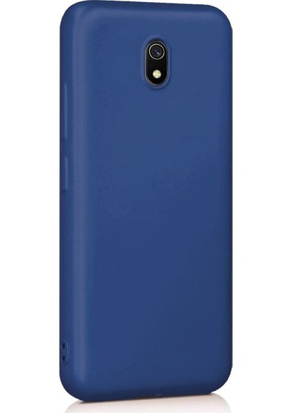 Xiaomi Redmi 8A Kılıf Premier Silikon Esnek Arka Koruma Lacivert