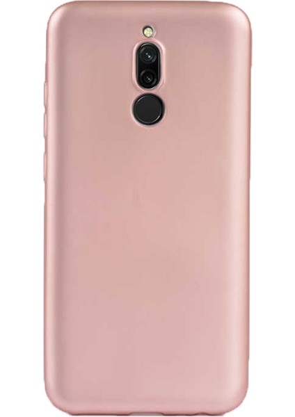 Xiaomi Redmi 8 Kılıf Premier Silikon Esnek Arka Koruma Bronz