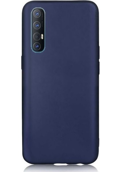 Oppo Reno 3 Pro Kılıf Premier Silikon Esnek Koruma Lacivert