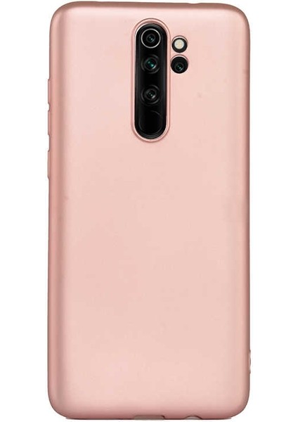 Xiaomi Redmi Note 8 Pro Kılıf Premier Silikon Esnek Arka Koruma Bronz