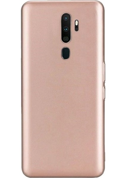 Oppo A5 2020 Kılıf Premier Silikon Esnek Arka Koruma Bronz
