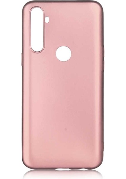 Realme C3 Kılıf Premier Silikon Esnek Koruma Bronz