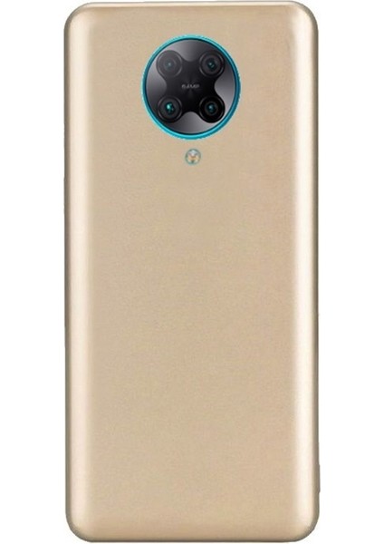 Xiaomi Poco F2 Pro Kılıf Premier Silikon Esnek Koruma Gold