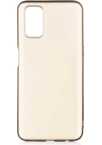 Oppo A92 Kılıf Premier Silikon Esnek Koruma Gold