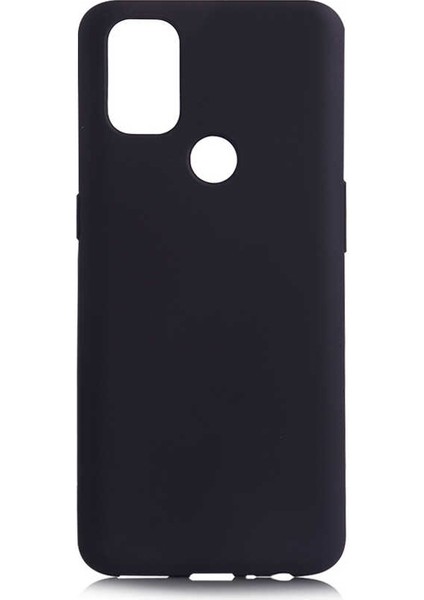 Oneplus Nord N10 5g Kılıf Mat Soft Premier Silikon Siyah