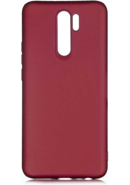 Xiaomi Redmi 9 Kılıf Premier Silikon Esnek Koruma Mürdüm