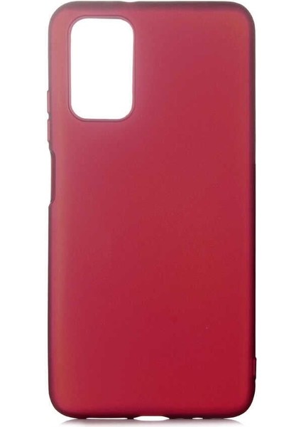 Xiaomi Redmi 9t Kılıf Mat Soft Premier Silikon Mürdüm