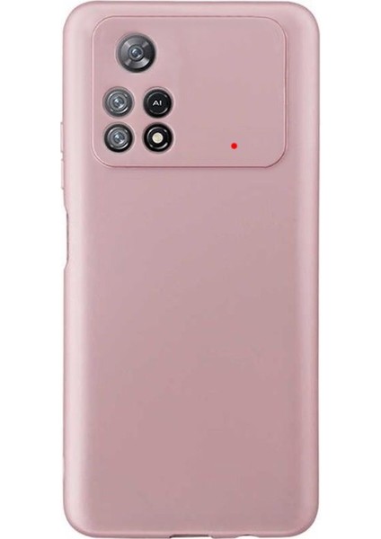 Xiaomi Poco M4 Pro 4g Kılıf Mat Lüx Kamera Korumalı Premier Mat Silikon Bronz