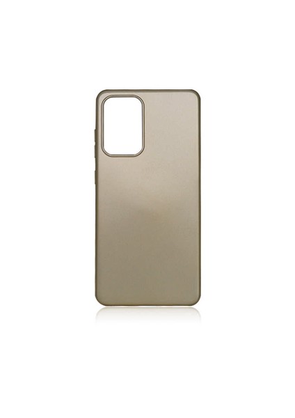 Samsung Galaxy A52S 5g Kılıf Renkli Korumalı Premier Mat Silikon Gold