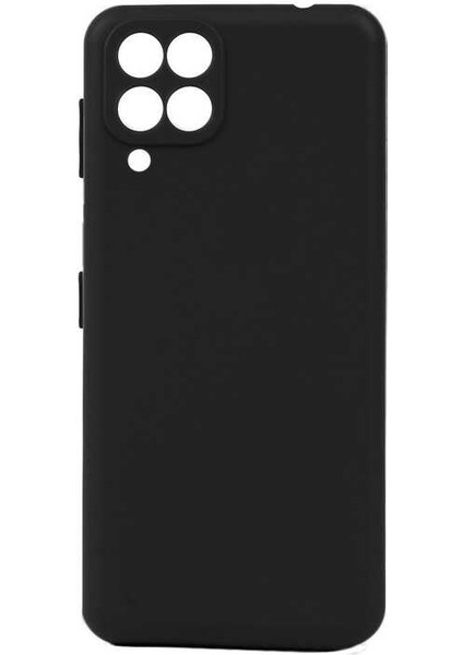 Samsung Galaxy M33 Kılıf Mat Lüx Korumalı Premier Mat Silikon Siyah