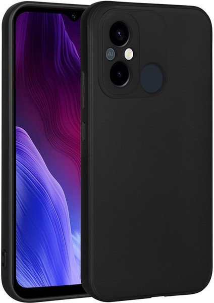 Xiaomi Poco C55 Kılıf Premier Mat Silikon Renkli Lüx Korumalı Siyah