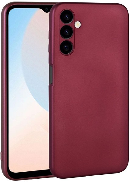 Samsung Galaxy A24 Kılıf Premier Mat Silikon Renkli Lüx Korumalı Mor