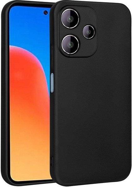 Xiaomi Redmi 12 5g Kılıf Premier Kamera Korumalı Mat Silikon Siyah