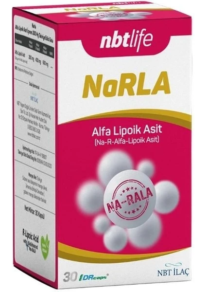 Nbt Life Narla Alfa Lipoik Asit