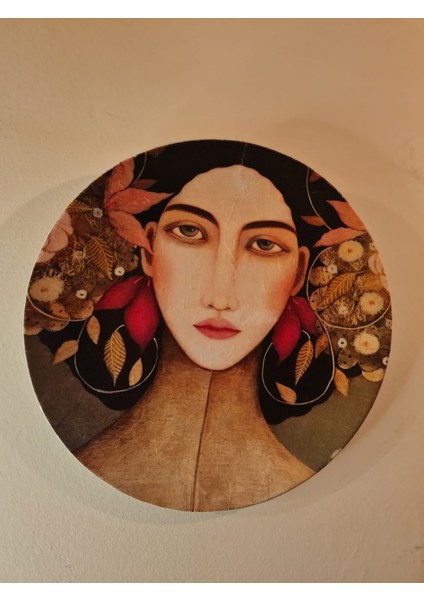 Duvar Dekorasyon Tabağı (Duvara Asılabilir Durumda)(Porselen) modelleri