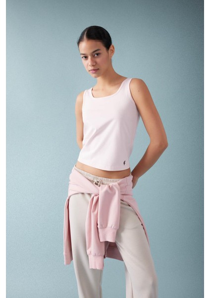 Fit Slim Fit Baskılı Bisiklet Yaka Sporcu Atlet B4662AX24SP