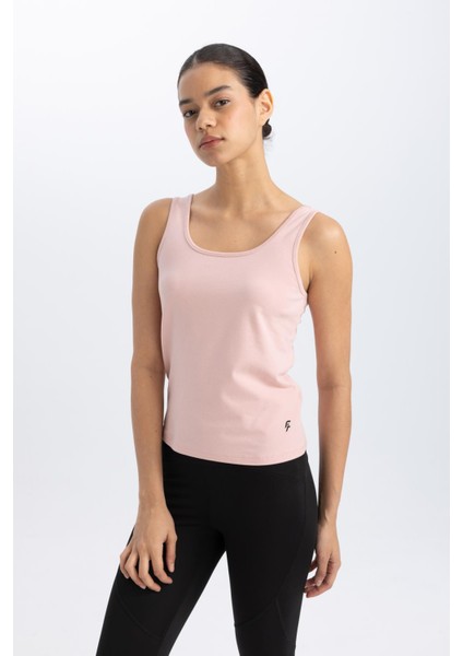 Fit Slim Fit Baskılı Bisiklet Yaka Sporcu Atlet B4662AX24SP