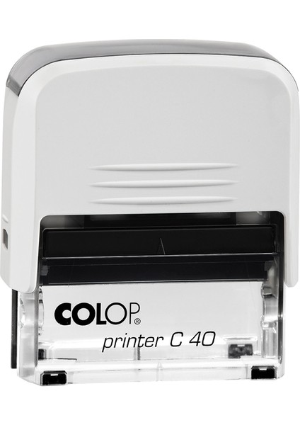 Prınter C40 Beyaz Kasa Mavi Keçe - 23X59MM