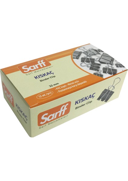 Sarff 32MM Kıskaç 12'li Kutu
