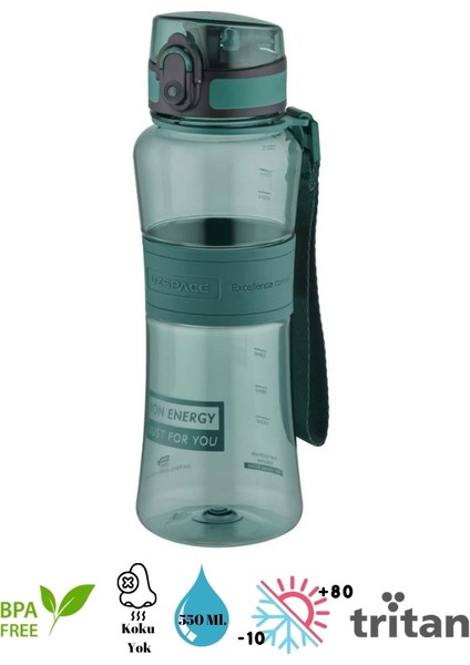 Explorer Tritan Su Matarası – 550 ml (New Design)
