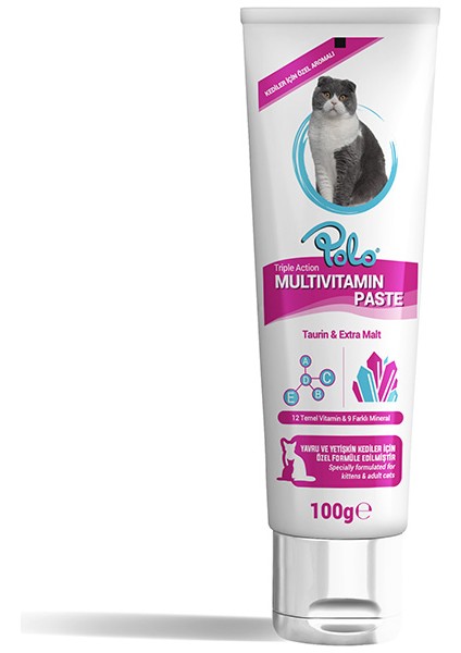 Polo Kedi Multivitamin Paste 100 ml