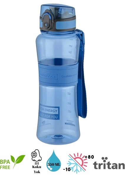 Explorer Tritan Su Matarası – 550 ml (New Design)